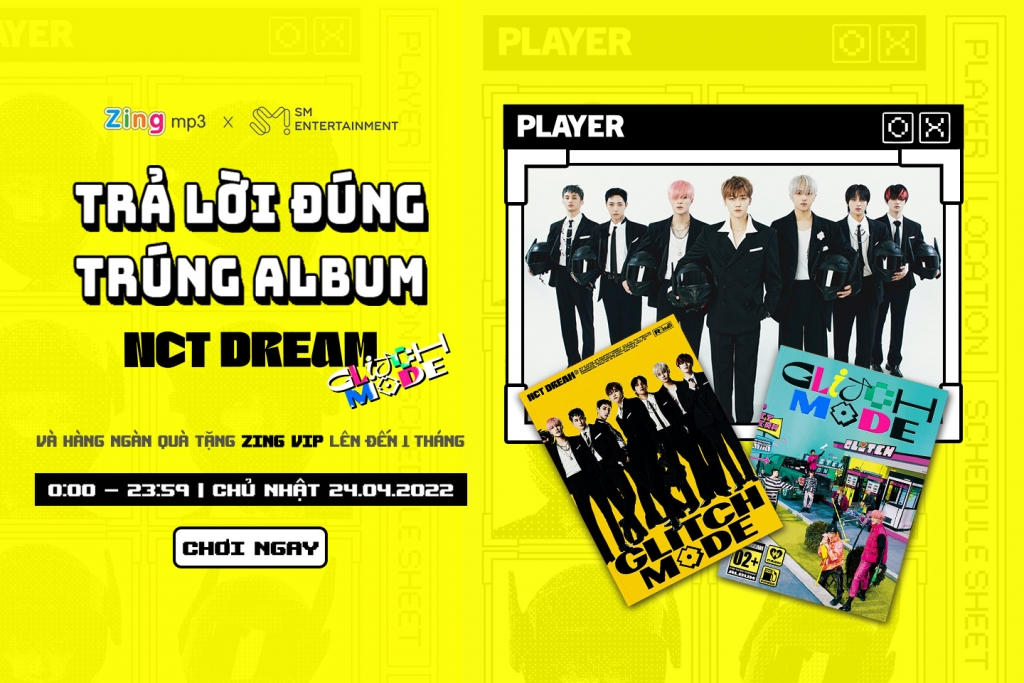 NCT Dream tặng CD album mới cho fan Việt trên Zing MP3