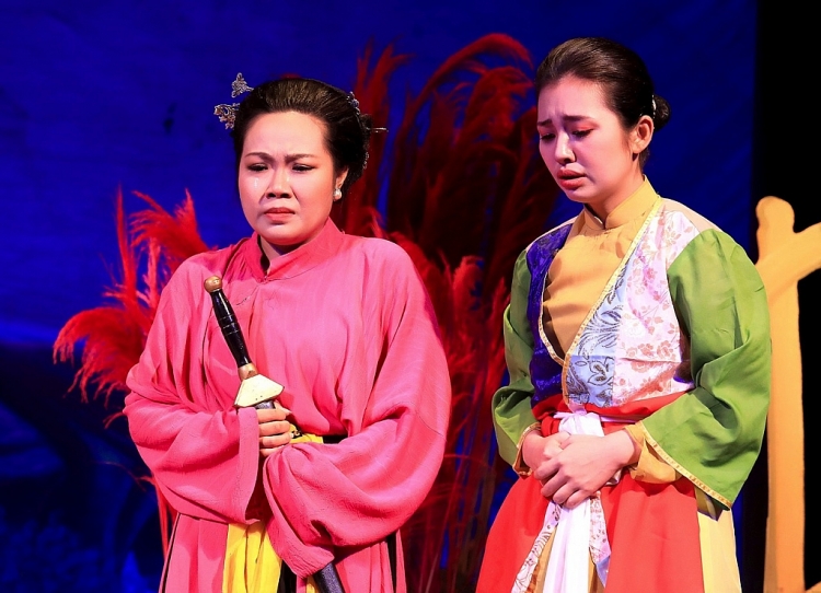 NSND Hồng Vân tự hào khi xem học trò diễn 'Thái hậu Dương Vân Nga'