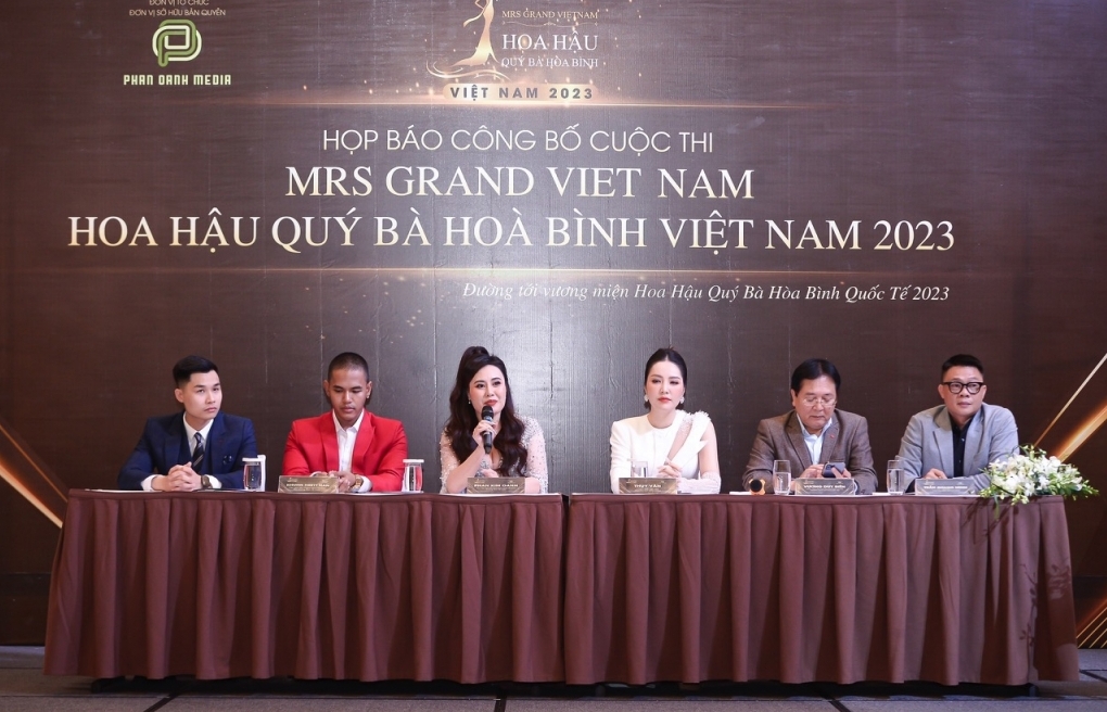 Á hậu Thụy Vân làm Trưởng ban giám khảo 'Hoa hậu quý bà hòa bình Việt Nam 2023'