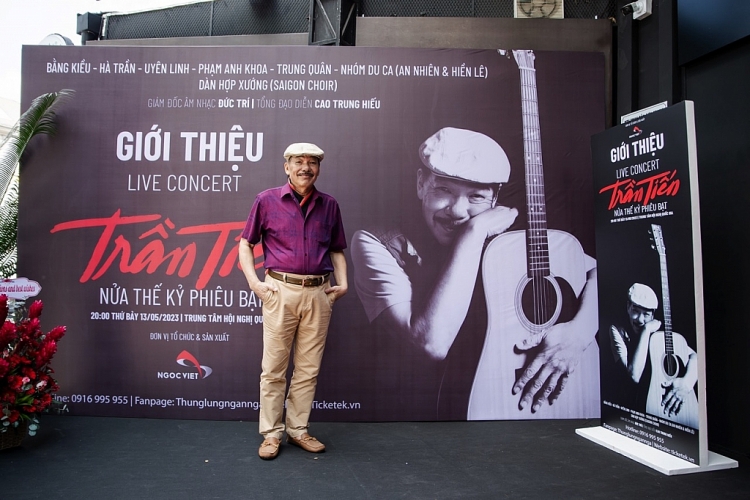 Bằng Kiều, Hà Trần, Uyên Linh sẽ góp mặt trong concert 'Trần Tiến - Nửa thế kỷ phiêu bạt'