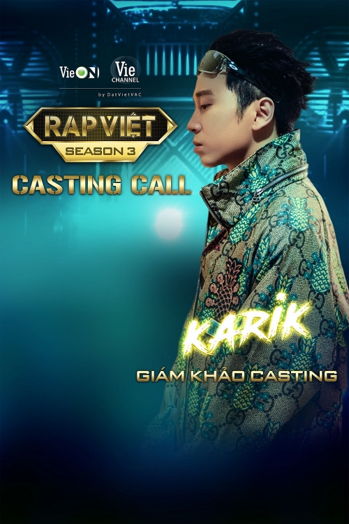 (Hot) - Nam giám khảo casting bí ẩn tại 'Rap Việt' mùa 3 chính là Karik