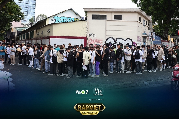 Khép lại sự kiện casting, 'Rap Việt' mùa 3 thu hút hàng ngàn thí sinh trên toàn quốc đến đăng ký tham gia