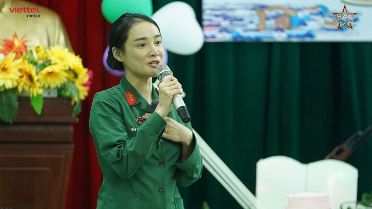 'Sao nhập ngũ 2023': Hoàn cảnh của nữ chiến sĩ khiến Nhã Phương, Thiên Ân nghẹn lòng