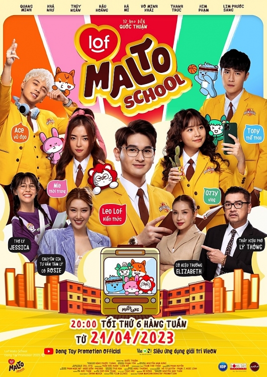 'Lof Malto School': Drama series học đường dành cho Gen Z với dàn diễn viên 'khủng'