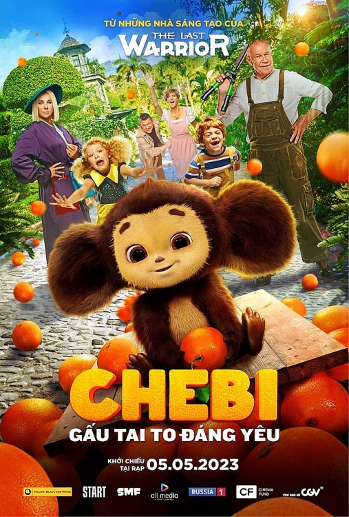 Bộ phim live-action đầu tiên về chú gấu tai to Chebi ra mắt khán giả Việt trong tháng 5