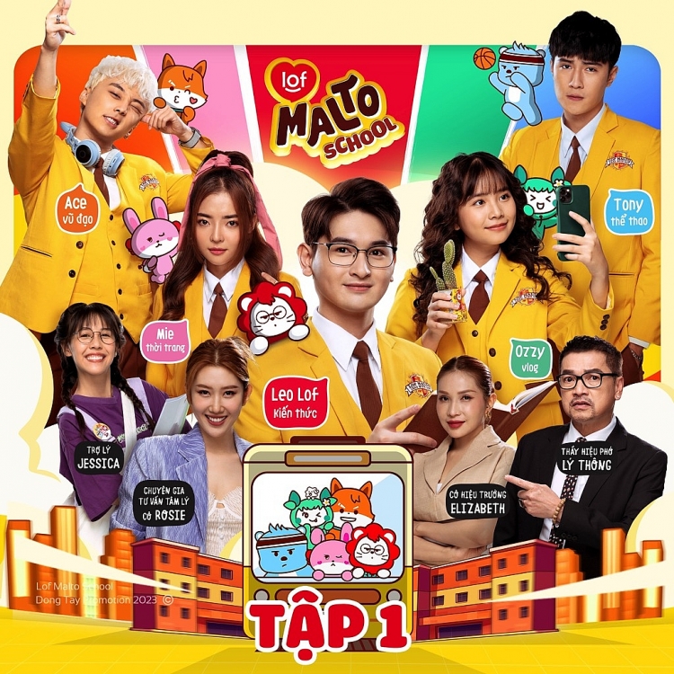 Thúy Ngân – Khả Như đọ sắc một chín một mười trong drama series 'Lof Malto School'