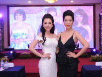 Hoa hậu Châu Ngọc Bích đọ sắc cùng Á hậu Trịnh Kim Chi tại sự kiện