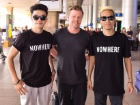 DJ Ferry Corste - huyền thoại nhạc trance Hà Lan đã đến sân bay Tân Sơn Nhất trong sự chờ đón của người hâm mộ