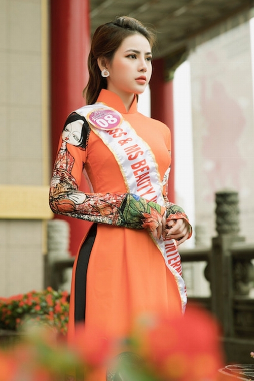 nguyen le thuy tien tro thanh ung vien nang ky cuoc thi hoa hau sac dep viet nam quoc te 2019