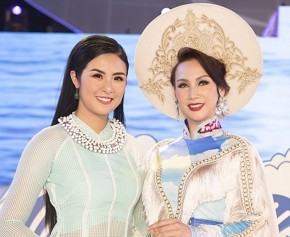 Hoa hậu Paris Vũ hội ngộ Hoa hậu Ngọc Hân tại 'Festival Biển Nha Trang'