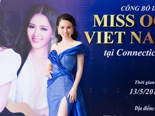Hoa hậu Châu Ngọc Bích ngồi 'ghế nóng' 'Hoa hậu đại dương Việt Nam 2019' tại Mỹ