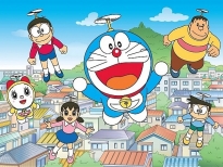 Khám phá mặt trăng cùng Doraemon và những người bạn