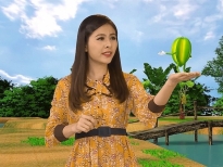 Vân Trang thích thú về cách chữa bệnh ho bằng quả khế chua