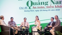 Hoa hậu Phan Thị Mơ thảo luận phát triển du lịch Việt Nam sau đại dịch Covid-19