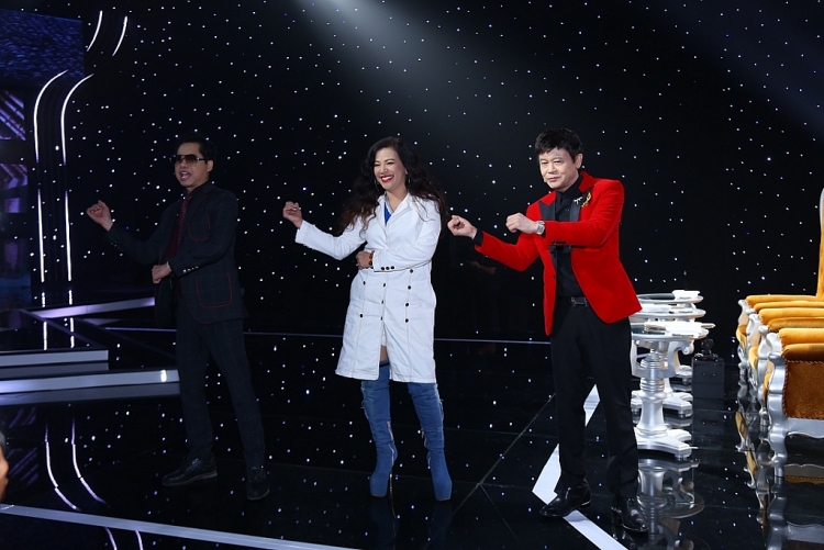 'Hãy nghe tôi hát 2021': Ngọc Sơn, Thái Châu, Thanh Hoa ngẫu hứng nhảy điệu Michael Jackson