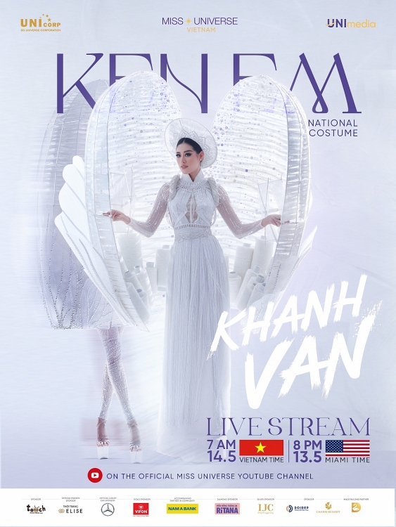 Bình chọn 'Kén Em' cùng Hoa hậu Khánh Vân giành giải Best National Costume