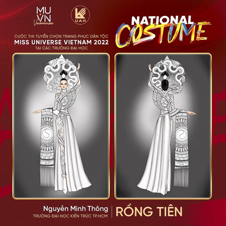 Công bố các thiết kế trình diễn tại đêm diễn Trang phục dân tộc của 'Hoa hậu hoàn vũ Việt Nam 2022'