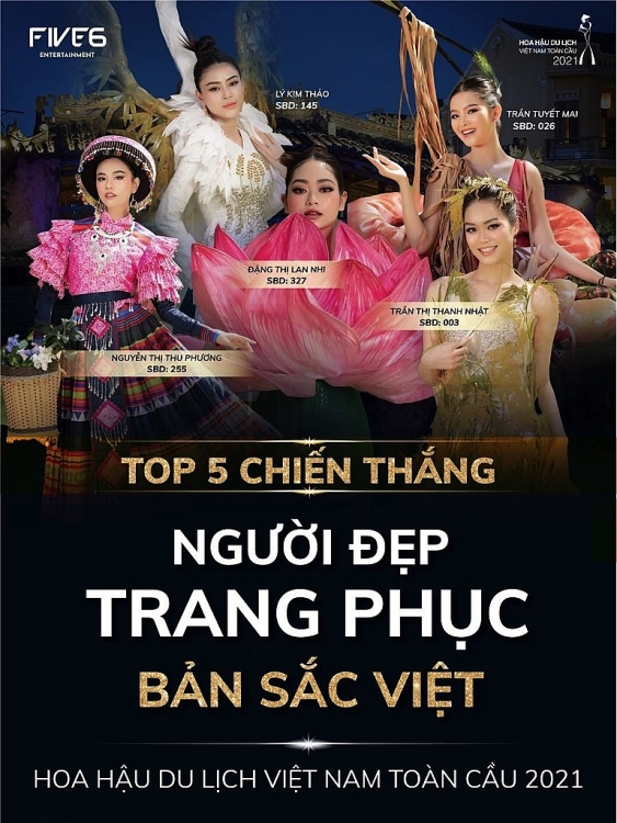 Bánh đa cua, Đờn cò… vào top 5 Trang phục dân tộc tại 'Hoa hậu du lịch Việt Nam toàn cầu'