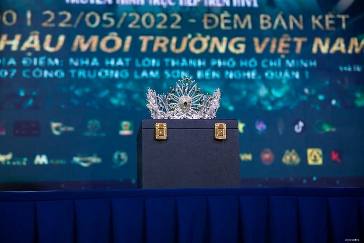 Chính thức công bố vương miện dành cho tân 'Hoa hậu môi trường Việt Nam 2022'