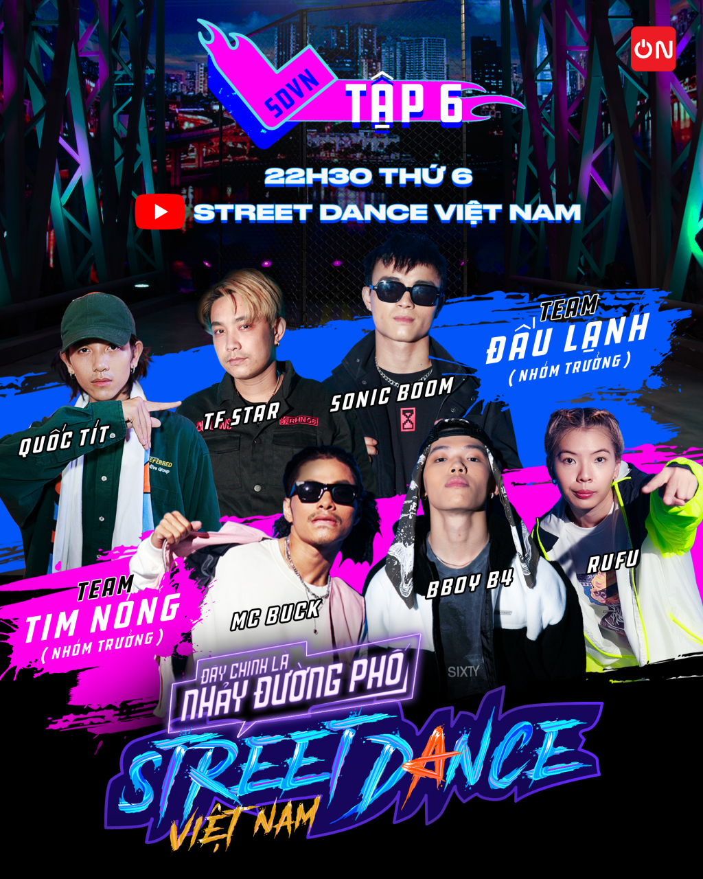 'Street Dance Vietnam' tập 6 bước vào vòng thử thách 24 giờ đầy khắc nghiệt
