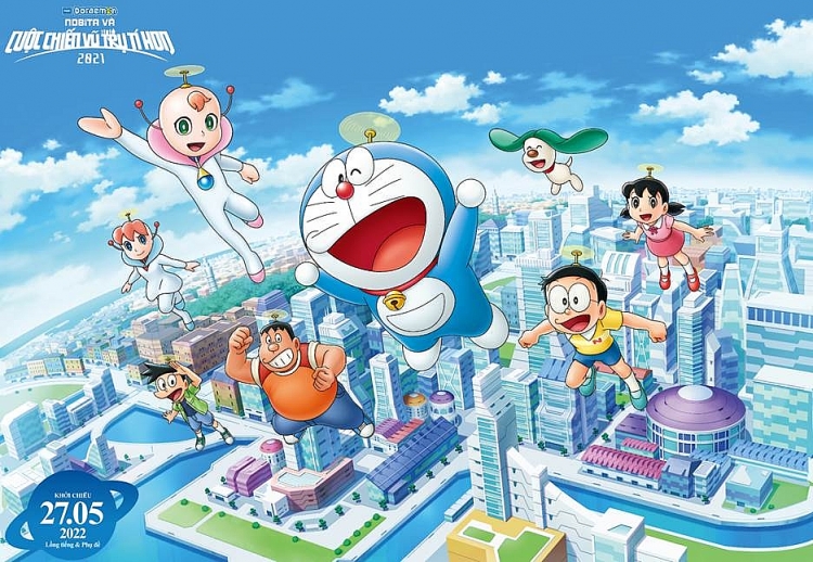 'Phim điện ảnh Doraemon: Nobita và cuộc chiến vũ trụ tí hon 2021': Chào đón kỳ nghỉ hè rực rỡ của các khán giả nhí