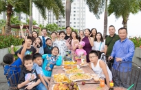 Trương Quỳnh Anh và bố mẹ tổ chức sinh nhật tròn 10 tuổi cho Sushi