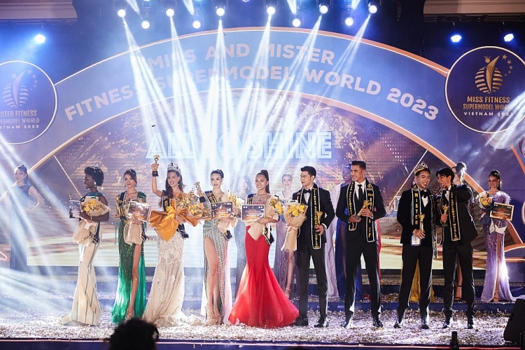 Đại diện Croatia và Mỹ đăng quang 'Hoa hậu & Nam vương siêu mẫu thể hình thế giới 2023'