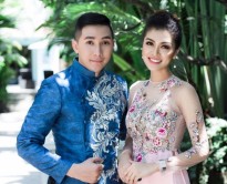 Á vương Nam Phong cùng Hoa hậu Oanh Yến nổi bật với thiết kế của Tommy Nguyễn