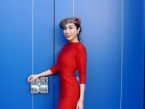 'Hoa hậu Châu Á quốc tế' tại Mỹ Saila Nguyễn tái xuất bắt mắt với tone đỏ rực