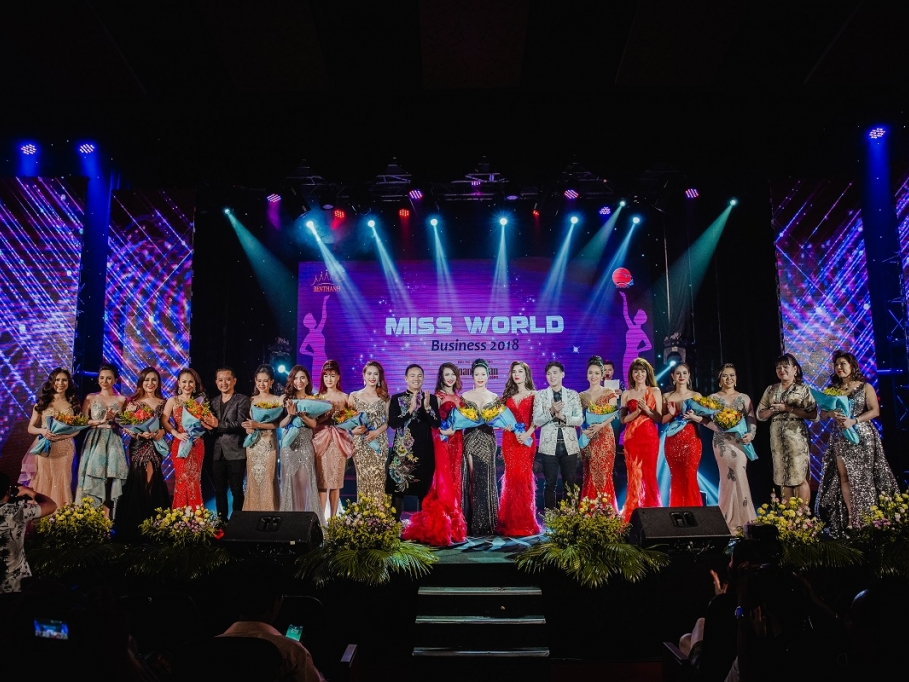 Ra mắt top 12 cuộc thi 'Hoa hậu Thế giới doanh nhân 2018'
