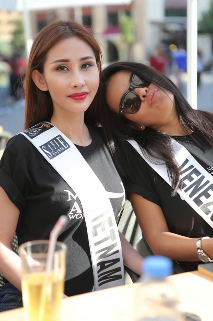 vai gio truoc chung ket miss asia world 2018 chi nguyen bat ngo bi cat nat trang phuc dan toc