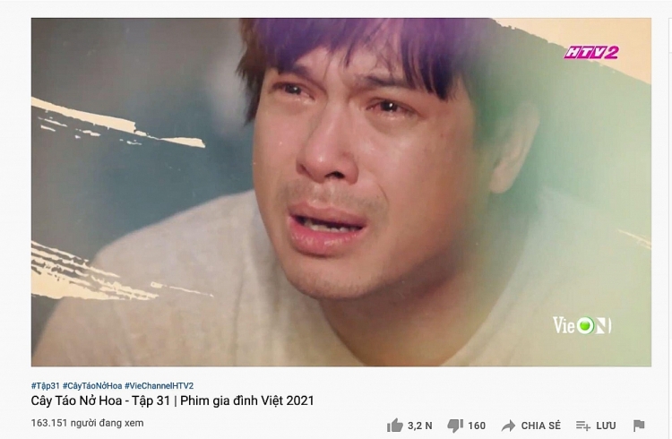 'Cây táo nở hoa' phá kỷ lục phim truyền hình với hơn 200.000 lượt xem cùng lúc trên Youtube