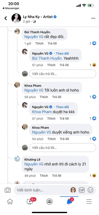 Nguyên Vũ – Lý Nhã Kỳ được fan tích cực 'đẩy thuyền' – nghi vấn hẹn hò?