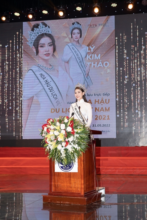 Hoa hậu Lý Kim Thảo: Nỗ lực xóa bỏ định kiến 'Hoa hậu chỉ để ngắm'