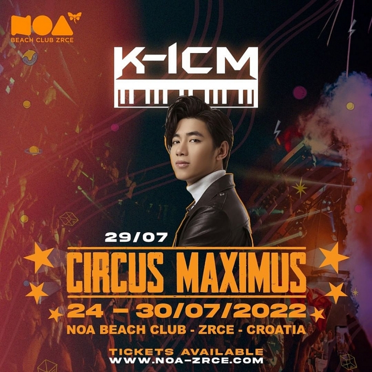 K-ICM trở thành Producer/DJ Việt Nam thứ 2 trình diễn lễ hội âm nhạc EDM đình đám thế giới 'Ultra châu Âu'