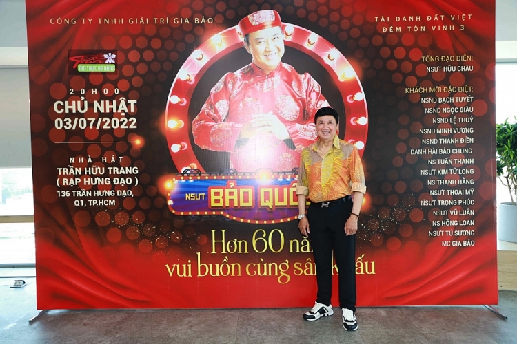 'Tài danh đất Việt - Đêm tôn vinh 3': Khóc cười cùng hành trình nghệ thuật hơn 60 năm của NSƯT Bảo Quốc