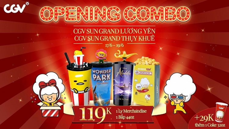 CGV chính thức mở cửa trở lại 2 cụm rạp chiếu phim tại Hà Nội