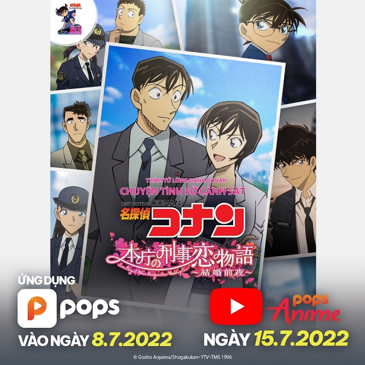 Ăn mừng đạt 5 triệu lượt theo dõi, POPS Anime mang đến siêu phẩm 'Conan Movie' và 'Boruto: Naruto next generations'