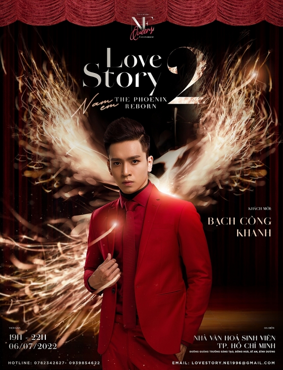 Nam Em tổ chức đêm nhạc cá nhân mang chủ đề 'Love Story 2 - The Phoenix Reborn'