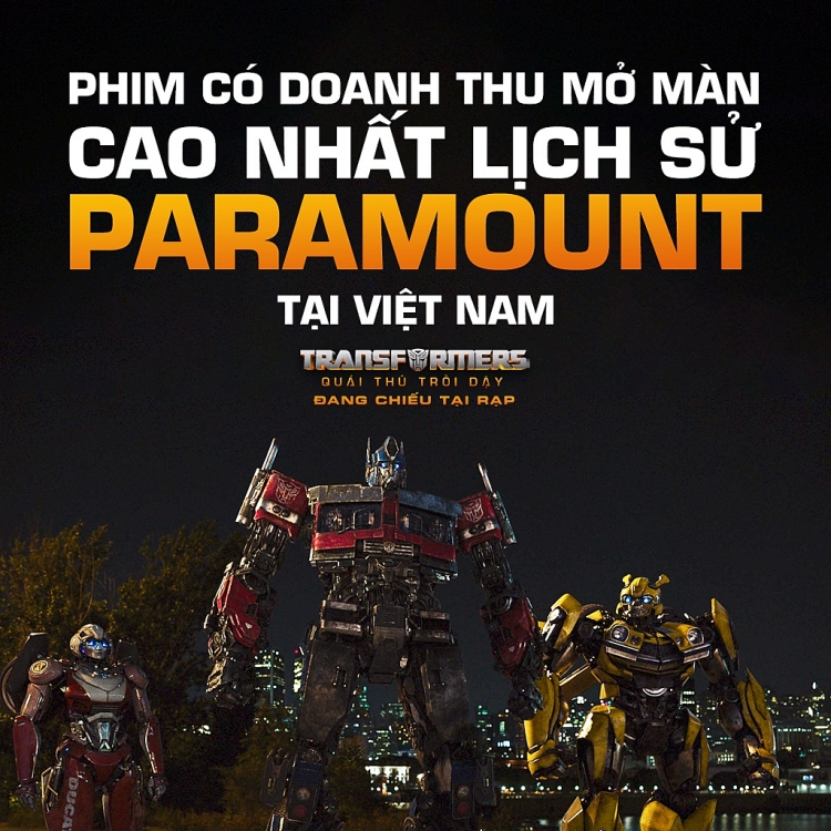 'Transformers' 'oanh tạc' phòng vé Việt, gây bất ngờ với đoàn tàu từ Bắc vào Nam