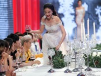 Thiên Nga diện váy cưới vượt chướng ngại vật tại The Face