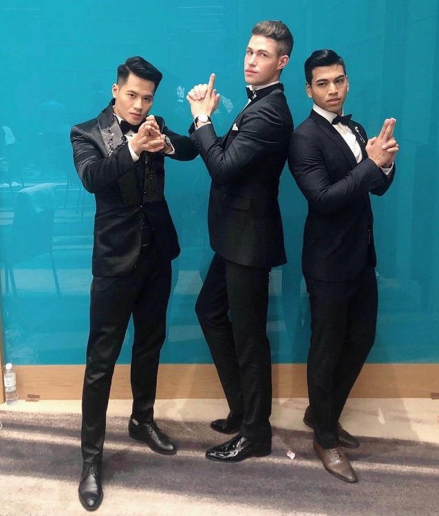 dang hieu duc dan dau binh chon tai mister national universe 2019