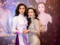 Hoa hậu Vivian Trần đọ sắc cùng cựu 'Hoa hậu siêu quốc gia' Mutya Johanna Datul