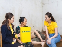 Hoa hậu Khánh Vân thăm gia đình nạn nhân chất độc da cam tại Vinh