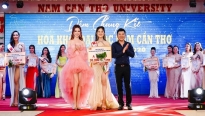 Hoa hậu Phan Thị Mơ làm giám khảo 'Hoa khôi đại học Nam Cần Thơ'