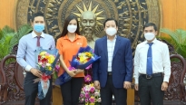 Á hậu Kim Duyên và tổ chức 'Hoa hậu hoàn vũ Việt Nam' ủng hộ 100 triệu đồng cho quỹ vaccine tỉnh Long An