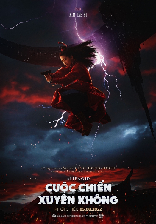 'Alienoid: Cuộc chiến xuyên không' mê hoặc fan với bộ poster nhân vật mang phong cách kỳ ảo