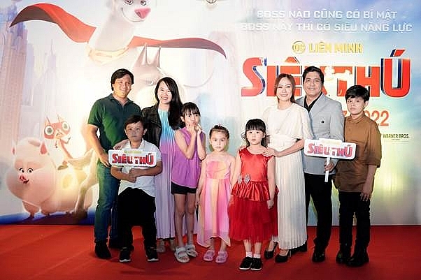 Gia đình sao Việt giải cứu các siêu anh hùng trong phim hoạt hình vui nhộn 'Liên minh siêu thú DC'