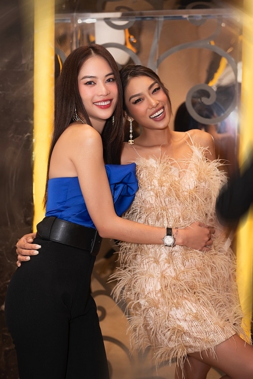 Lệ Nam vui vẻ hội ngộ dàn người đẹp 'Miss Universe Vietnam 2022'