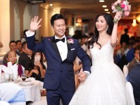 Siêu mẫu Huỳnh Nu lộng lẫy trong lễ  cưới